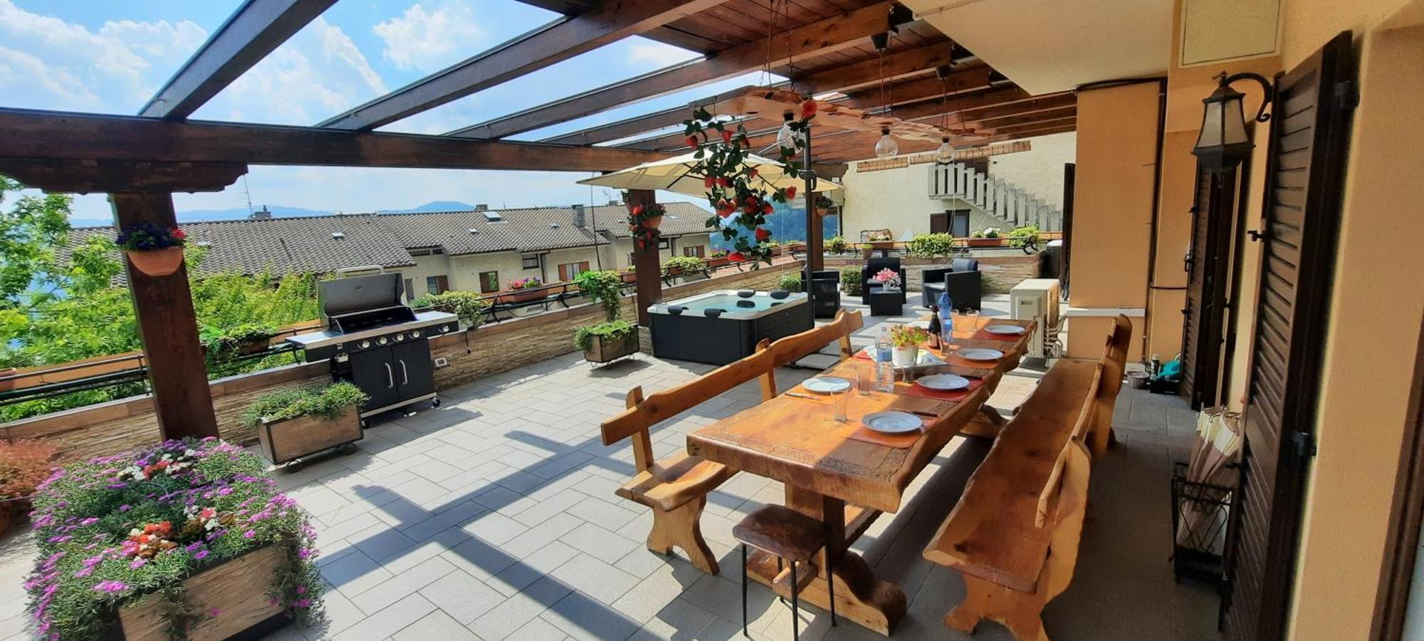 La Terrazza Casa Vacanza Carenno Kültér fotó