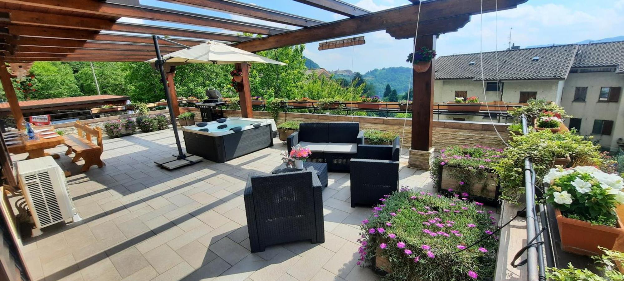La Terrazza Casa Vacanza Carenno Kültér fotó